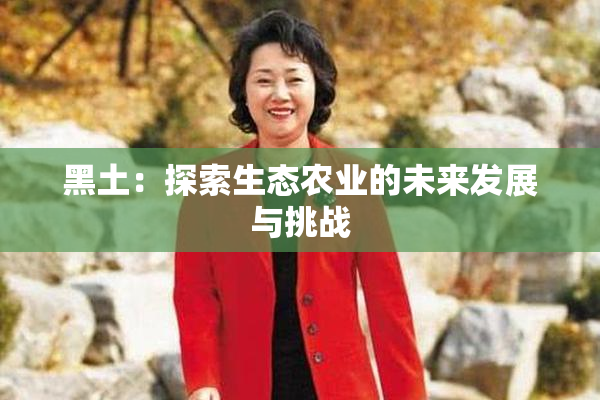 黑土：探索生态农业的未来发展与挑战