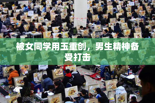 被女同学用玉重创，男生精神备受打击