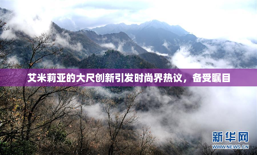 艾米莉亚的大尺创新引发时尚界热议，备受瞩目