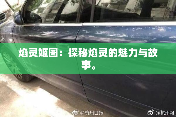 焰灵姬图：探秘焰灵的魅力与故事。