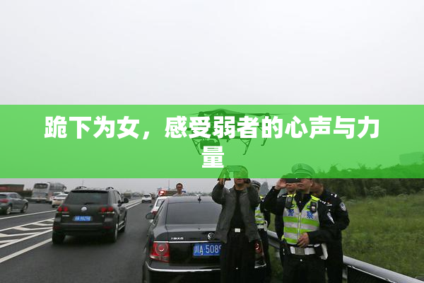 跪下为女，感受弱者的心声与力量