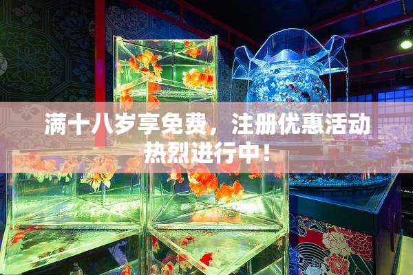 满十八岁享免费，注册优惠活动热烈进行中！