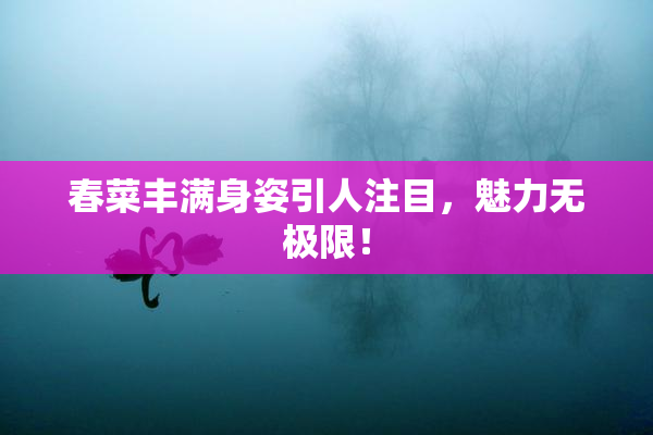 春菜丰满身姿引人注目，魅力无极限！