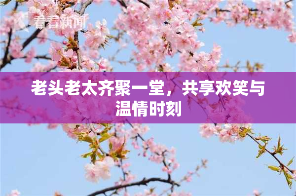 老头老太齐聚一堂，共享欢笑与温情时刻