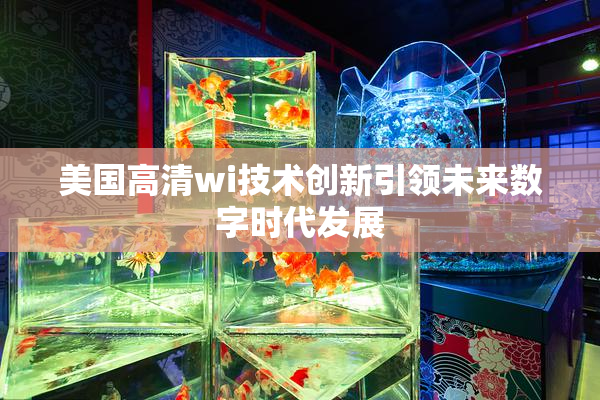 美国高清wi技术创新引领未来数字时代发展
