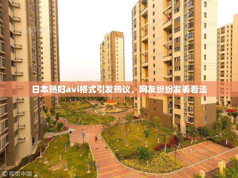 日本熟妇avi格式引发热议，网友纷纷发表看法