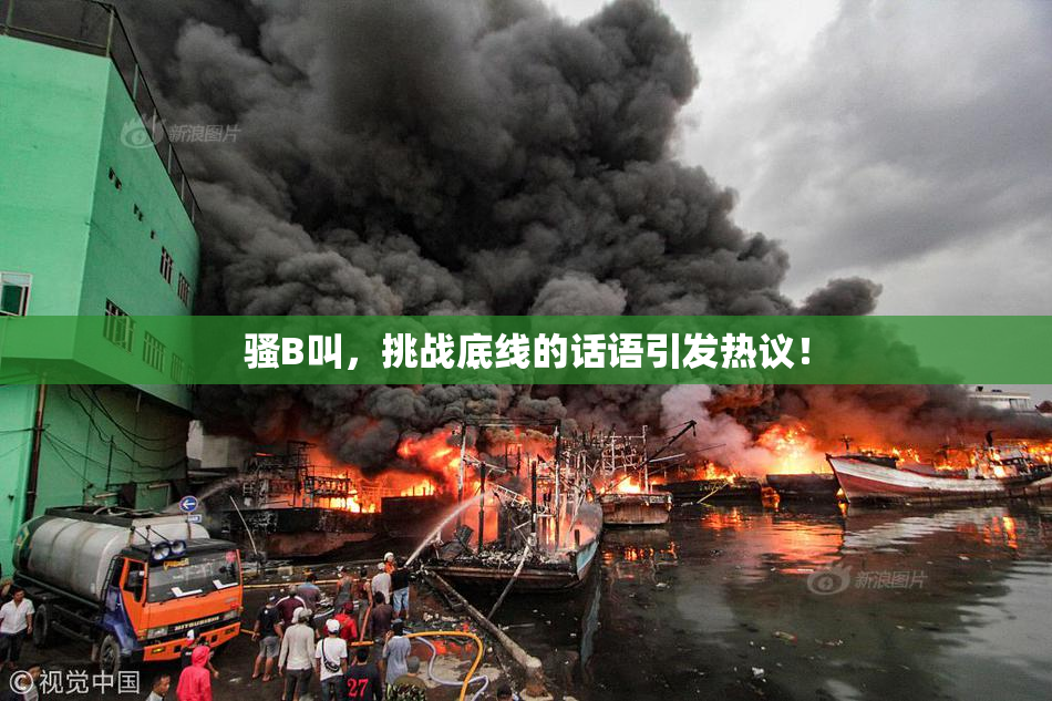 骚B叫，挑战底线的话语引发热议！