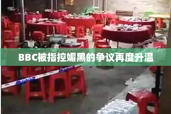 BBC被指控媚黑的争议再度升温