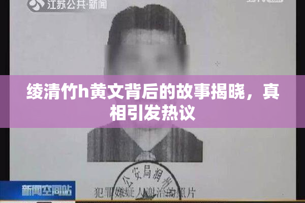 绫清竹h黄文背后的故事揭晓，真相引发热议