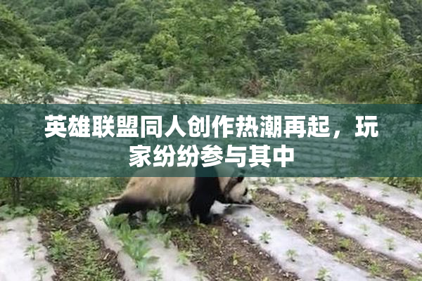 英雄联盟同人创作热潮再起，玩家纷纷参与其中