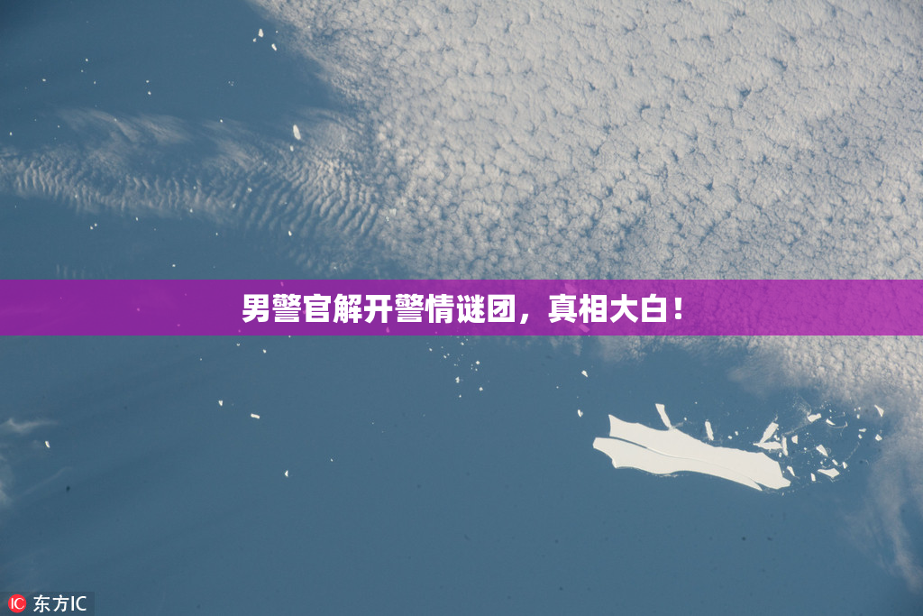 男警官解开警情谜团，真相大白！