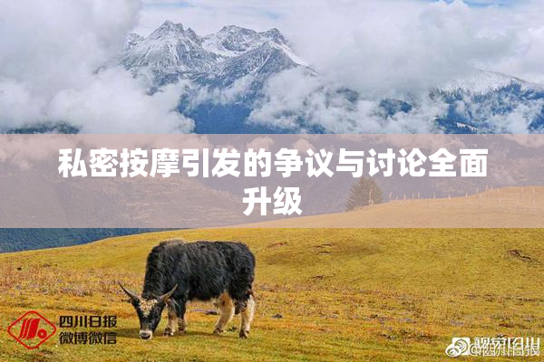 私密按摩引发的争议与讨论全面升级