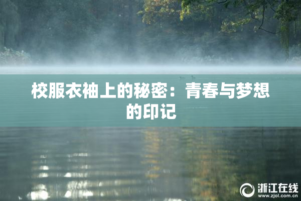 校服衣袖上的秘密：青春与梦想的印记