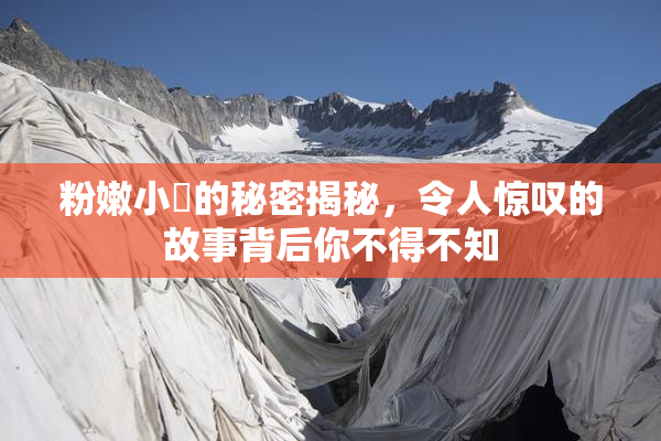 粉嫩小泬的秘密揭秘，令人惊叹的故事背后你不得不知