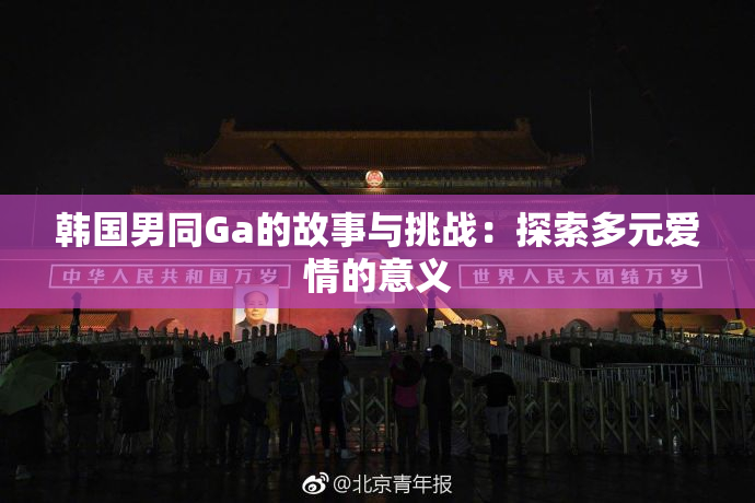 韩国男同Ga的故事与挑战：探索多元爱情的意义