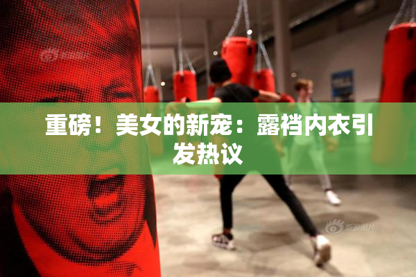 重磅！美女的新宠：露裆内衣引发热议